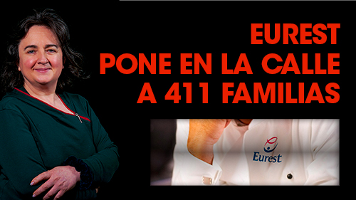 VIDEO | FeSMC UGT Madrid | EUREST PONE EN LA CALLE A 411 FAMILIAS